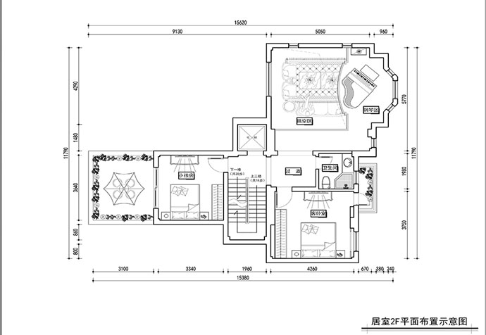 浦東新區(qū)中金海棠灣480㎡別墅新古典風格裝修